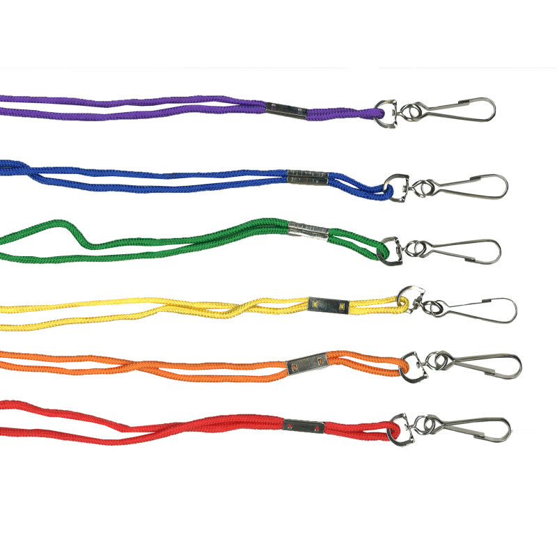 Lanyards, Assorted Colors, Pack of 12