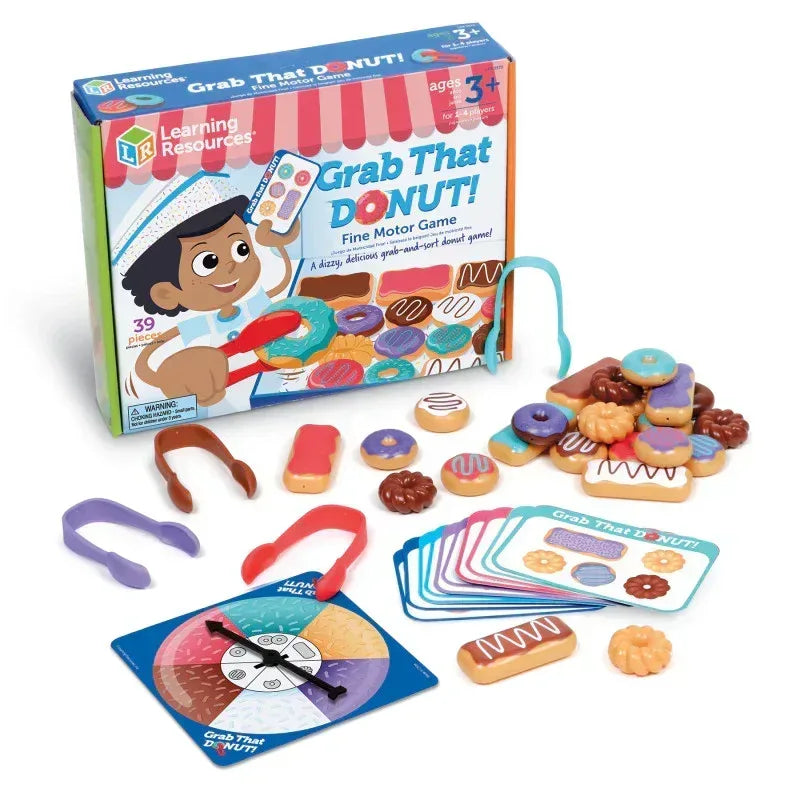 Grab That Donut! Fine Motor Game
