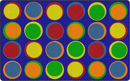 Sitting Spots™ Rug, 7'6" x 12' Rectangle, Primary