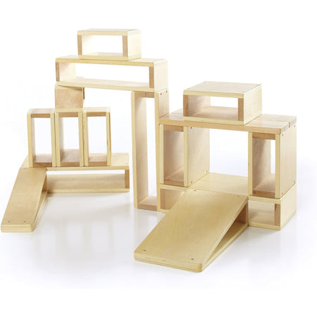 Hollow Blocks, 16-Piece Set
