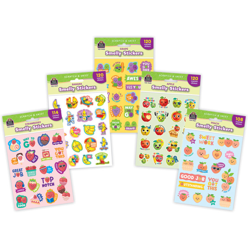 Fruit Pop Smelly Stickers, 582 Stickers