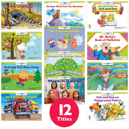 Learn to Read Variety Pack 7, Level D, 12 Titles