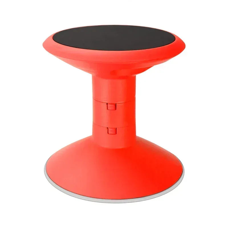 Wiggle stool, 12 to 18-inch, Red