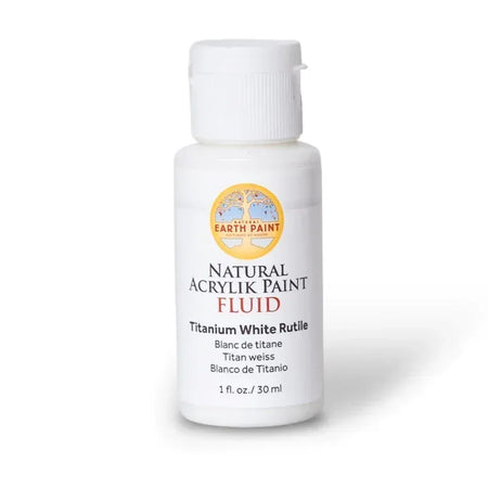 Natural Fluid Acrylik - 1 oz - Titanium White Rutile