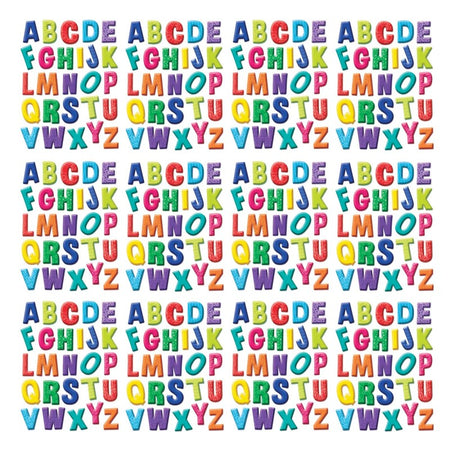 Color My World Alphabet Window Clings, 12 Sheets