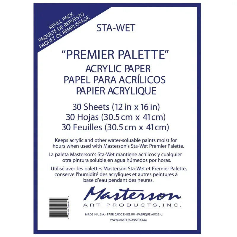 Premier Acrylic Paper Refill ( 30 sheets)