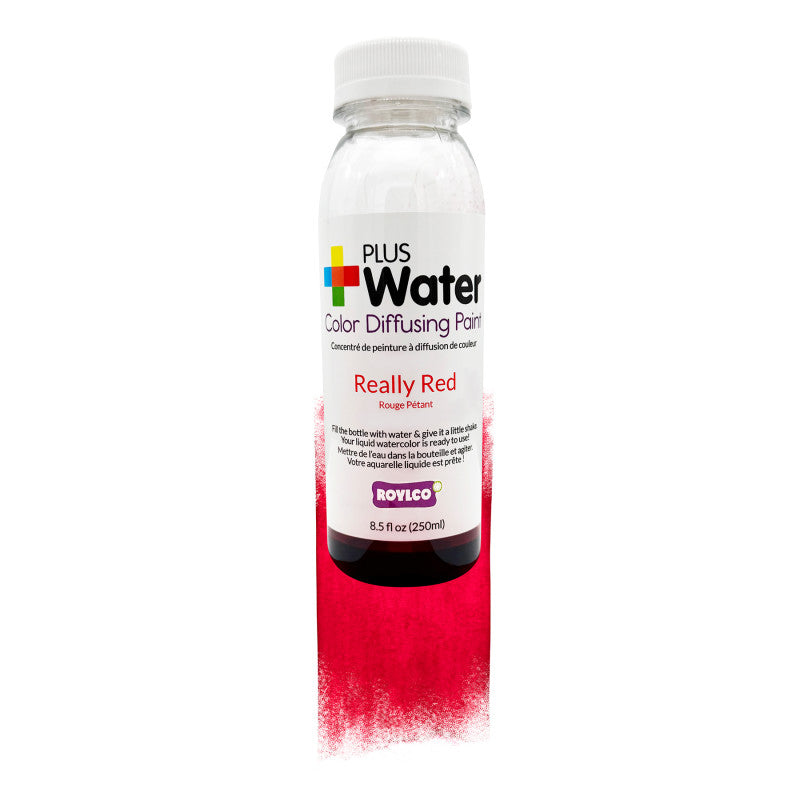 PlusWater Color Diffusing Paint, Really Red