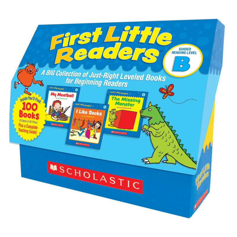 First Little Readers Books, Guided Reading Level B, 5 Copies of 20 Titles