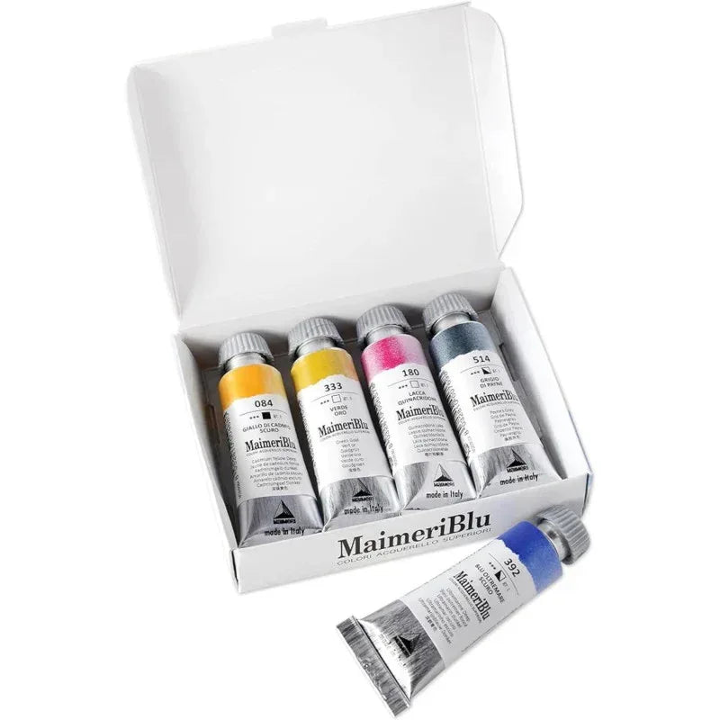 Watercolor Paint Introduction Set, 12ml, 5 Pieces