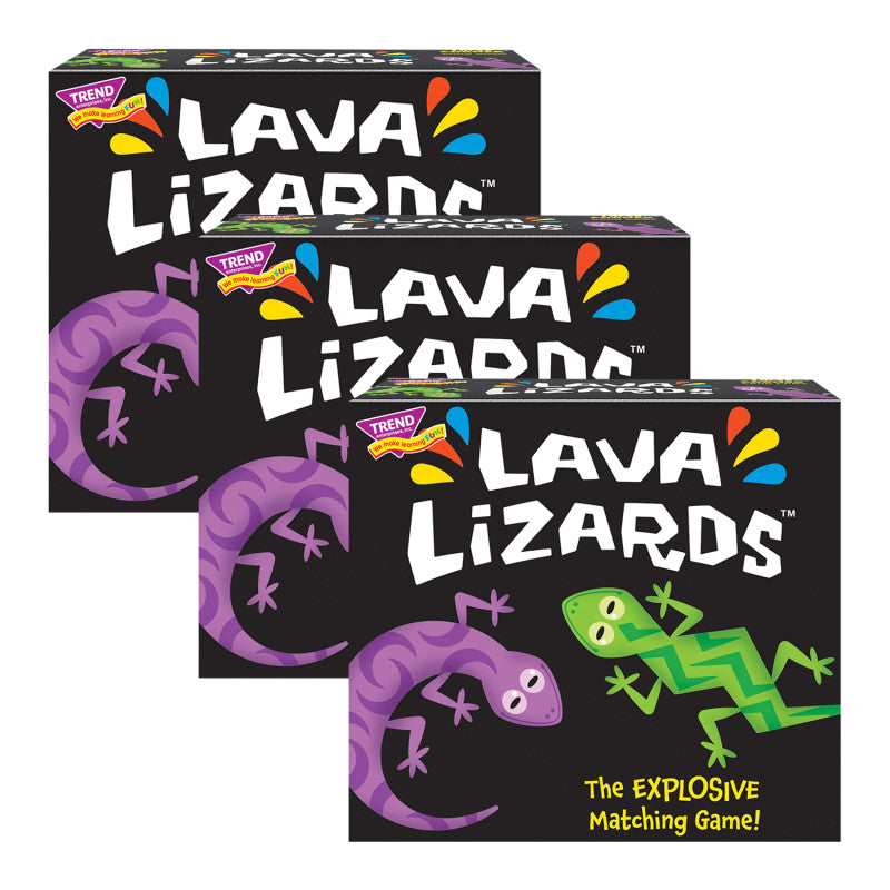 Lava Lizards&trade; Three Corner&trade; Card Game, Pack of 3