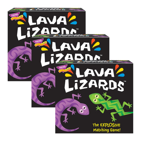 Lava Lizards&trade; Three Corner&trade; Card Game, Pack of 3