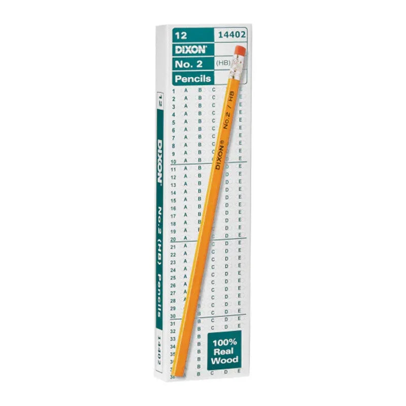 No. 2 Pencils, Yellow, Box of 12