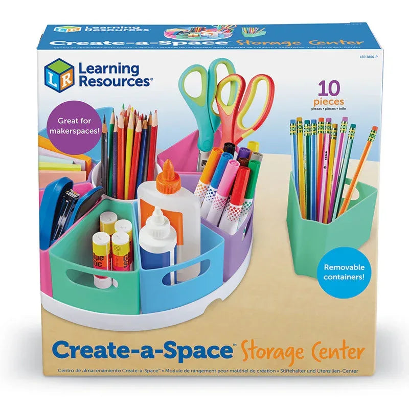 Create-A-Space&trade; Storage Center, Pastel