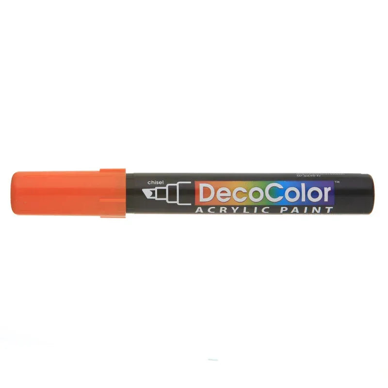DecoColor® Acrylic Paint Pen, 315-S, Chisel Tip, Orange #7