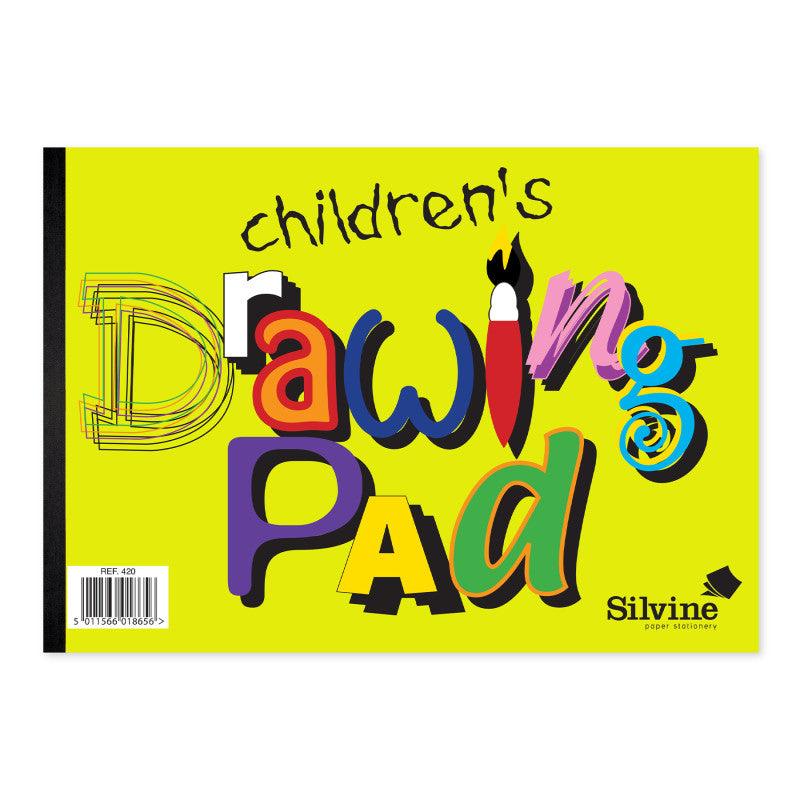 Children's Value Drawing Pad, A4, 20 Sheets, Bulky Drawing Paper