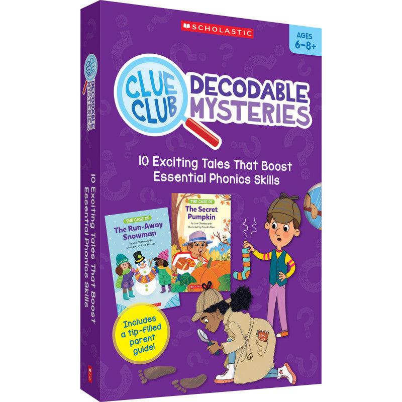 Clue Club Decodable Mysteries, Single-Copy Set, 10 Books