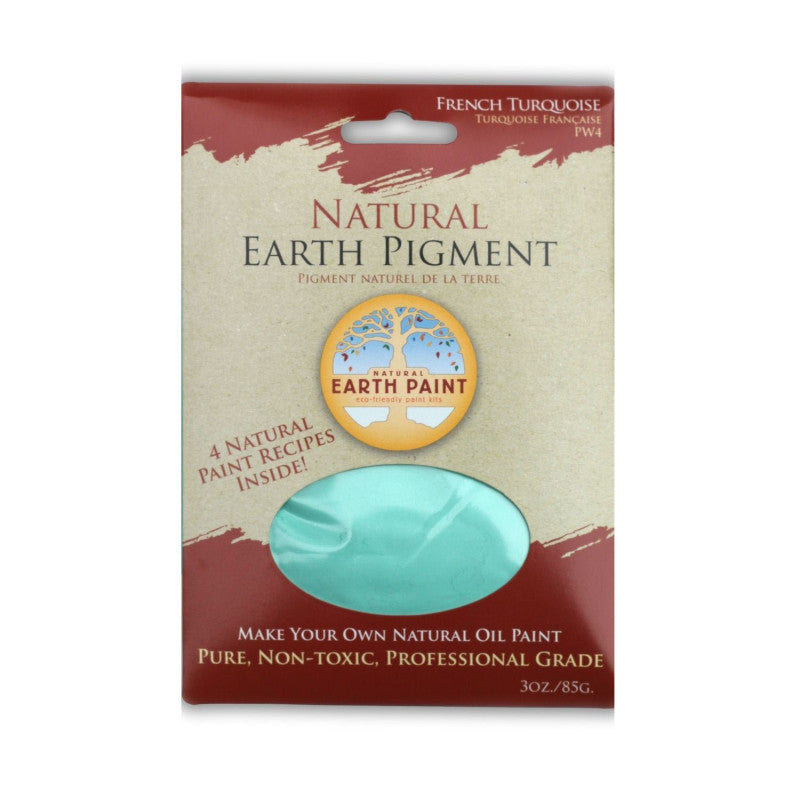 Earth & Mineral Pigment, French Turquoise, 3 oz