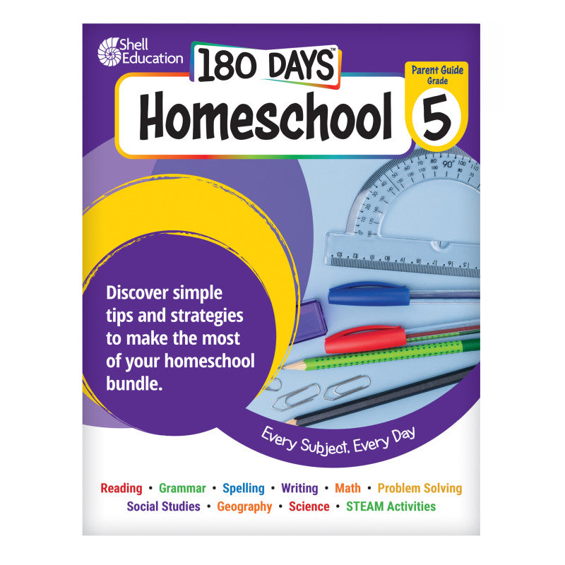 180 Daysâ¢: Homeschool Grade 5 Set