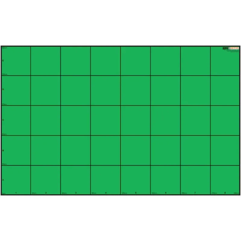 Wonder League Robotics Competition Green Screen Mat, 150cm x 240cm with 30cm Grid