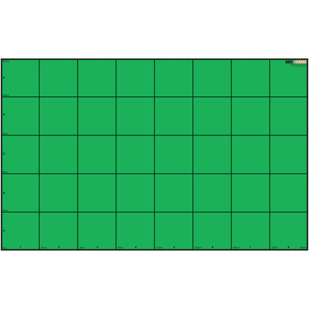 Wonder League Robotics Competition Green Screen Mat, 150cm x 240cm with 30cm Grid