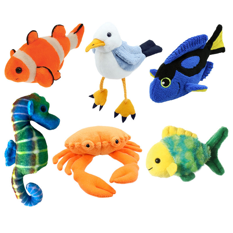 Finger Puppets: Coral Reef, Set of 6