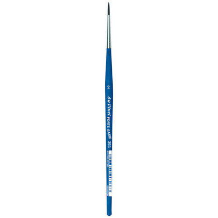 FORTE BASIC Student Brush, Synthetic, Acrylic, Round, Series 393, Size 2