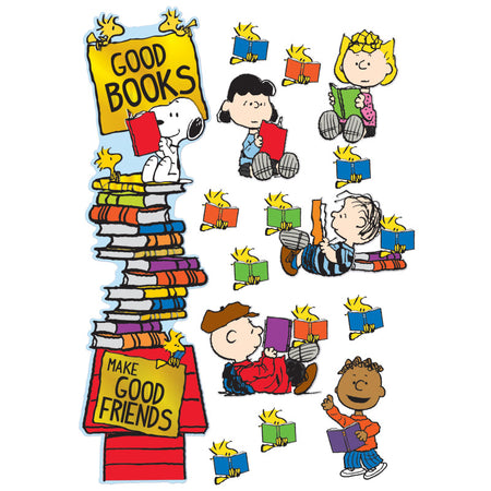 Peanuts&reg; Reading All-In-One Door Decor Kit