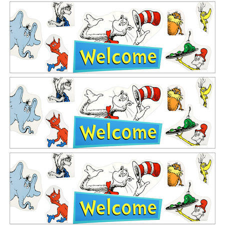 Dr. Seuss&trade; Welcome Go-Arounds&reg;, 8 Pieces Per Set, 3 Sets
