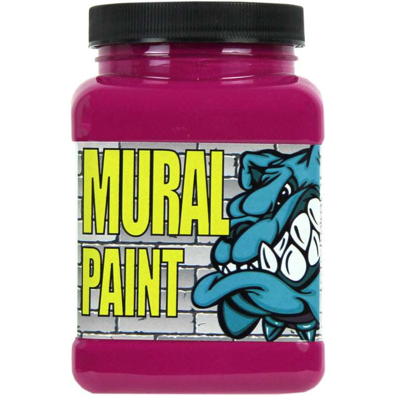 Mural Paint, Pint, Pucker (Magenta)