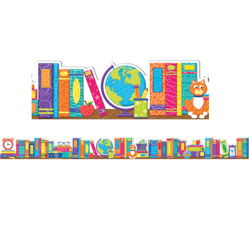 Color My World Books Extra Wide Deco Trim&reg;, 37 Feet