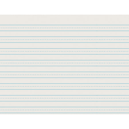 Newsprint Handwriting Paper, Skip-A-Line, Grade 3, 1/2" x 1/4" x 1/2" Ruled Long, 11" x 8-1/2", 500 Sheets