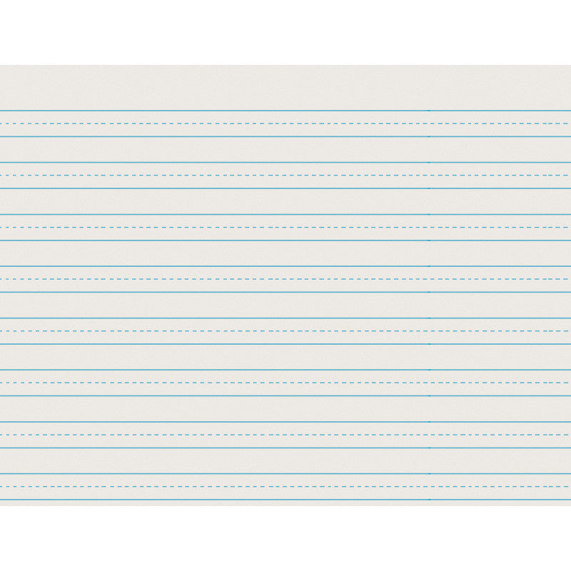 Newsprint Handwriting Paper, Skip-A-Line, Grade 3, 1/2" x 1/4" x 1/2" Ruled Long, 11" x 8-1/2", 500 Sheets