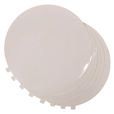 Round Adhesive Blank Replacement Sheets, Pack of 8