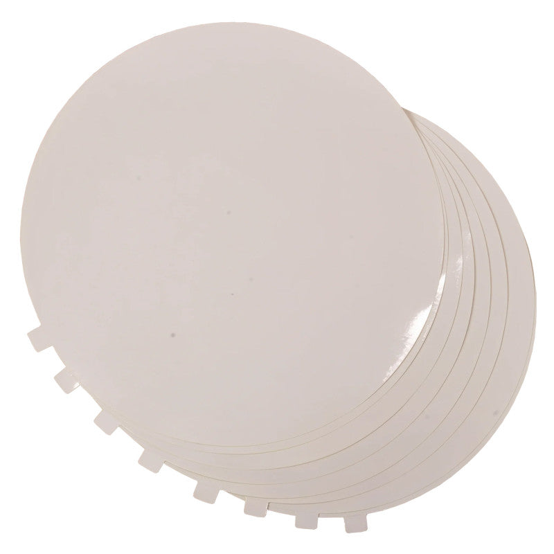 Round Adhesive Blank Replacement Sheets, Pack of 8