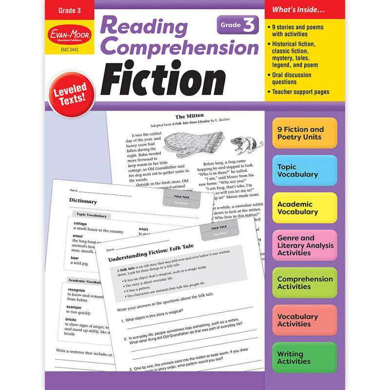 Reading Comprehension: Fiction, Grade 3
