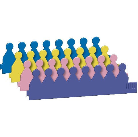 Pacon Wonderfoam Crowns 4/PK Assorted AC4350