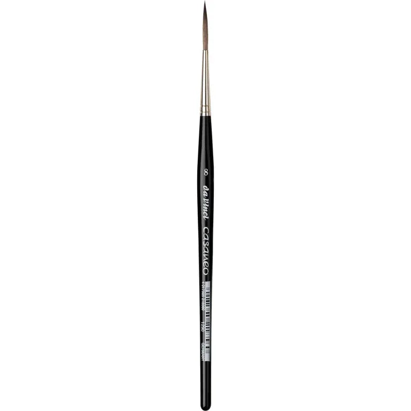 CASANEO Rigger, Extra Soft Synthetics, Watercolor & Acrylic, Liner, Series 1290, Size 8