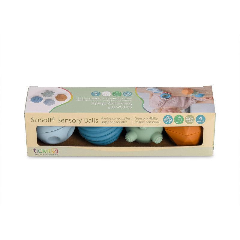SiliSoftÂ® Sensory Balls, Neutral, Set of 4