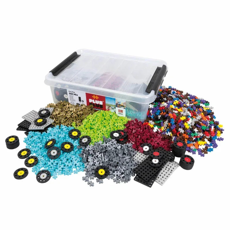 Plus-Plus&reg; GO! Educational Tub, 2600 Pieces