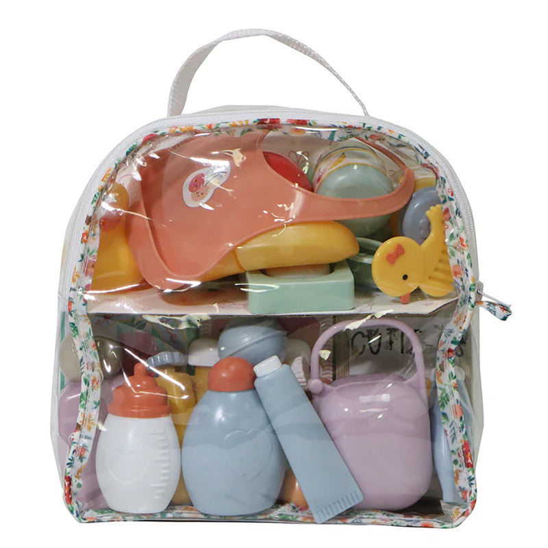 For Keeps! Baby Doll Essentials Accessory Bag, 29 Pieces
