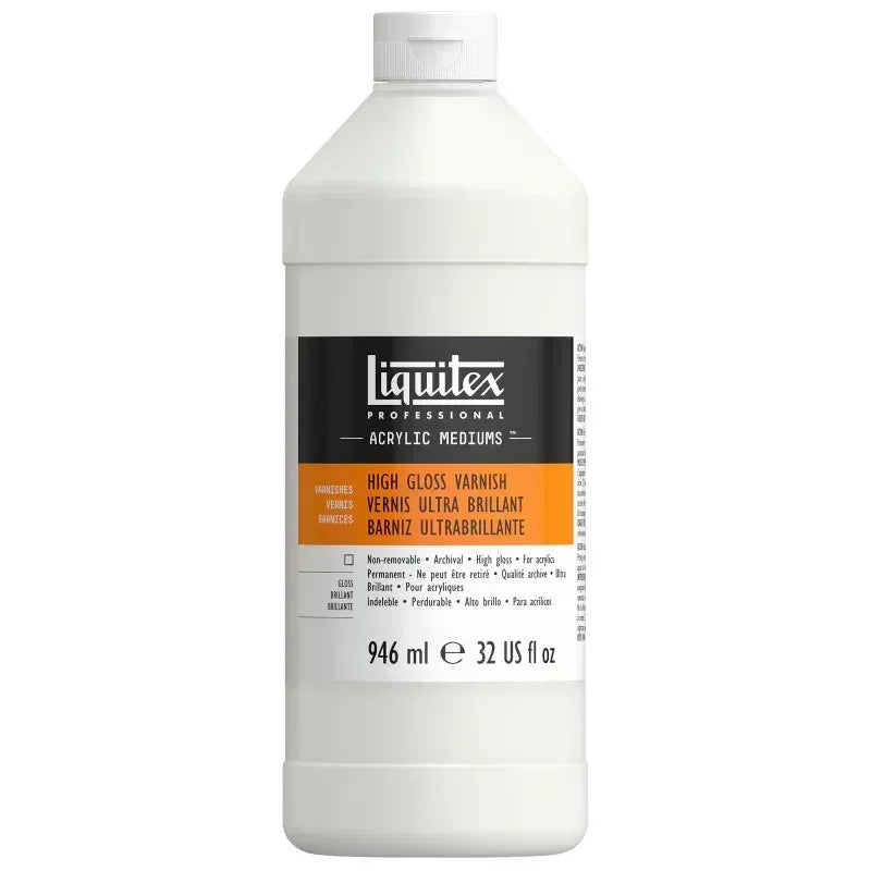 Professional High Gloss Varnish, 32 oz (946 mL) Bottle