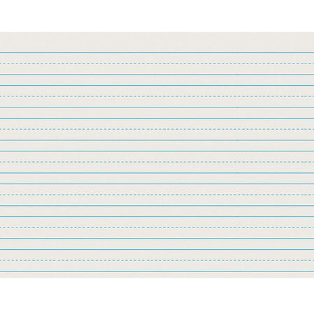 Newsprint Handwriting Paper, Skip-A-Line, Grade 2, 3/4" x 3/8" x 3/8" Ruled Long, 11" x 8-1/2", 500 Sheets