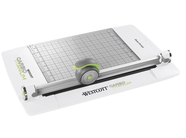 Westcott CarboTitanium Rotary Paper Trimmer, 15 Inch