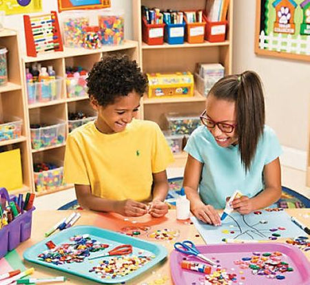 1" Jumbo Self-Adhesive Jewel Assortment (100/pkg)