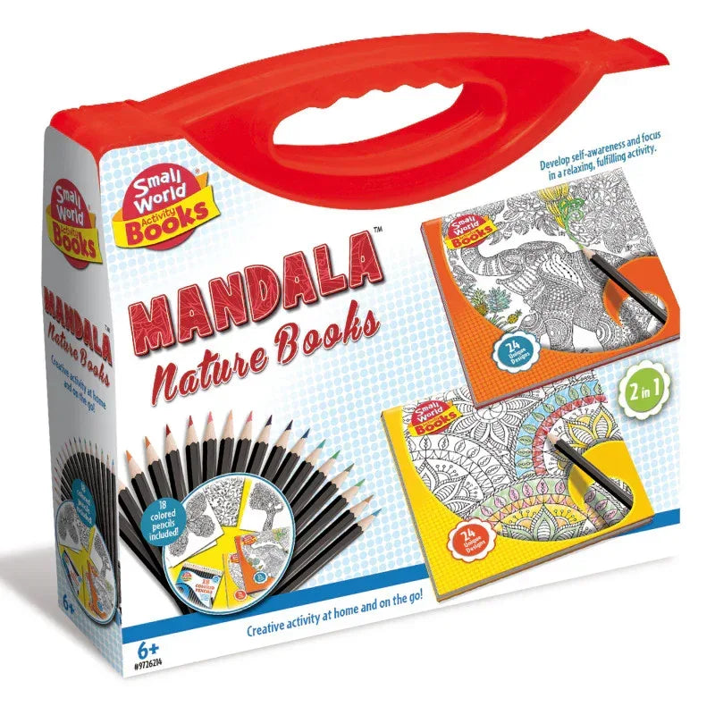2 in 1 Nature Mandala Books