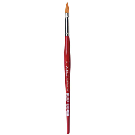 COSMOTOP-SPIN Silkpainting Brush, Synthetic, Watercolor, Oval-Pointed, Size 8