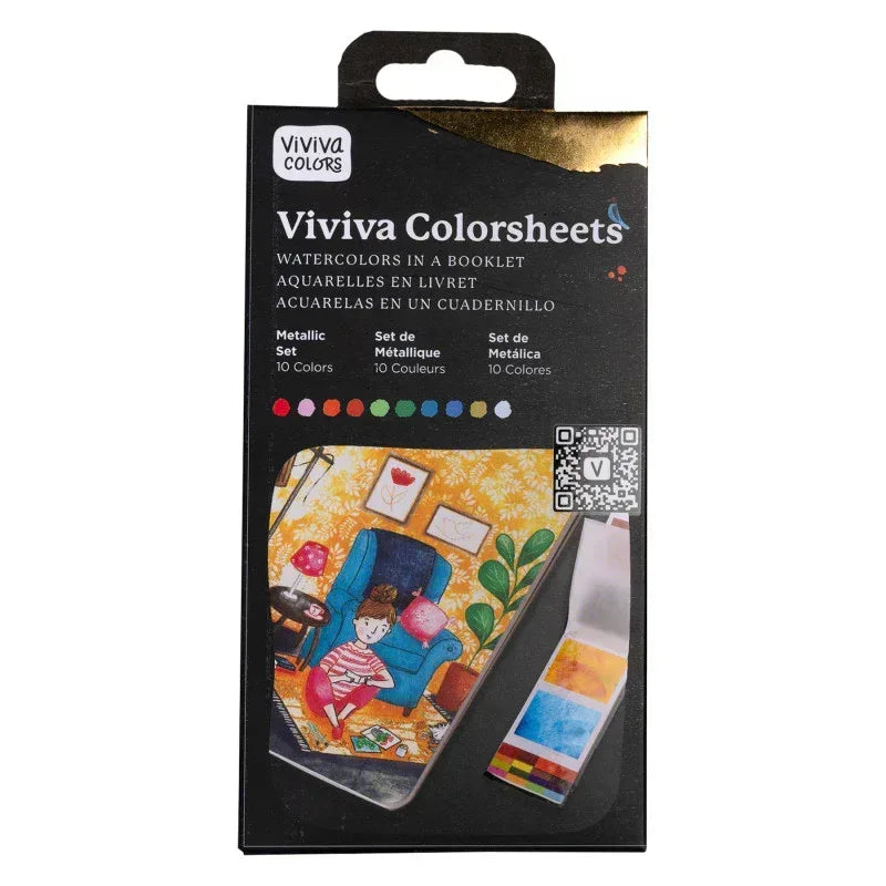 Viviva Colorsheets - Metallic Set