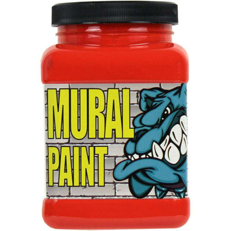 Mural Paint, Pint, Fury (Orange)