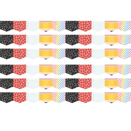 Cool for School Die-Cut Border Trim, 35 Feet Per Pack, 6 Packs