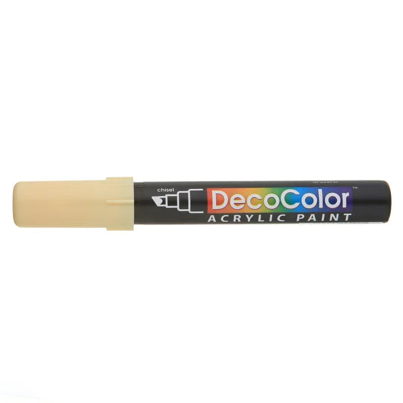 DecoColor® Acrylic Paint Pen, 315-S, Chisel Tip, Pale Orange #16
